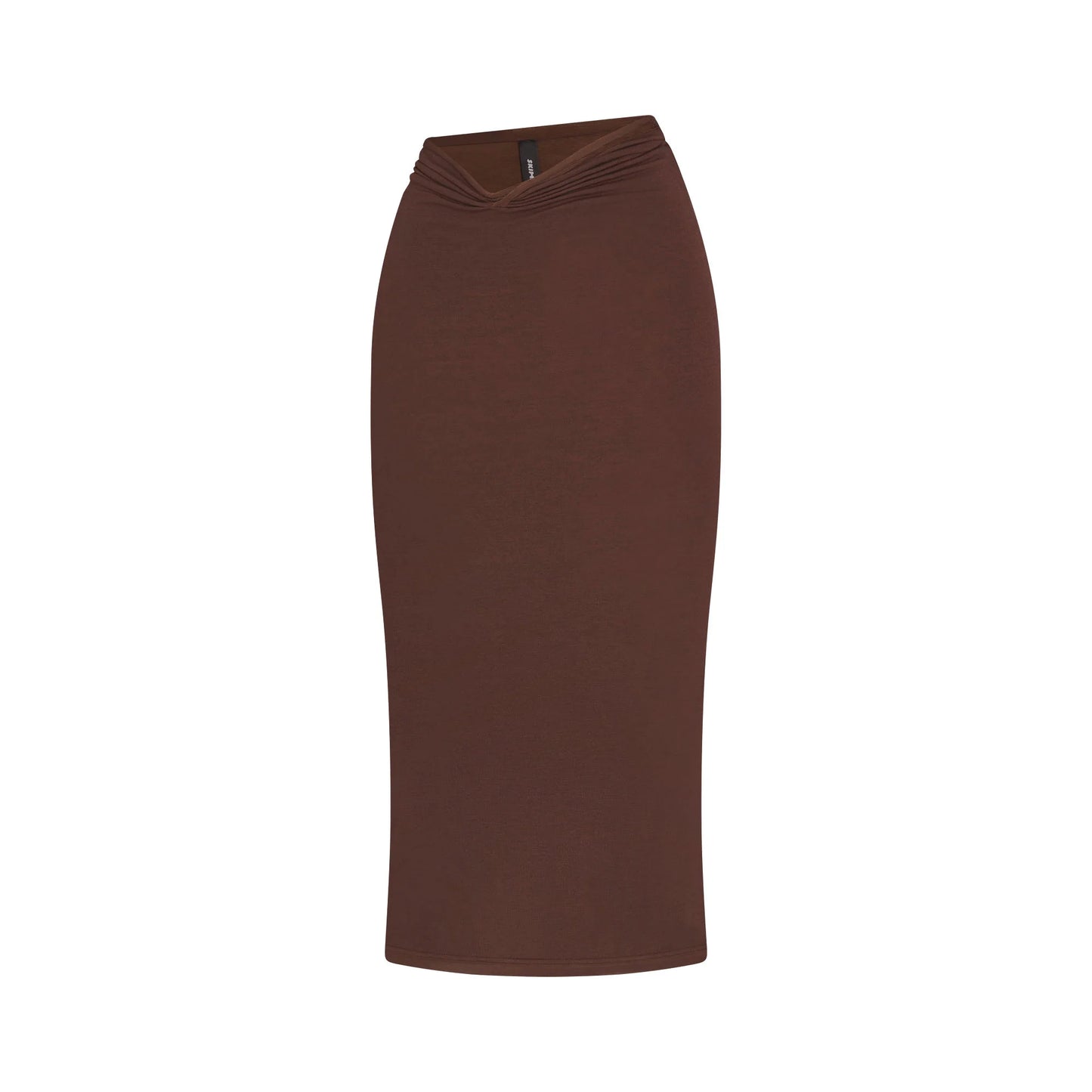 VETTESE X SKIMS SHEER MODAL MIDI SKIRT  | COCOA