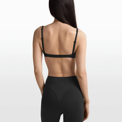 NikeSKIMS MATTE MICRO BRA | OBSIDIAN