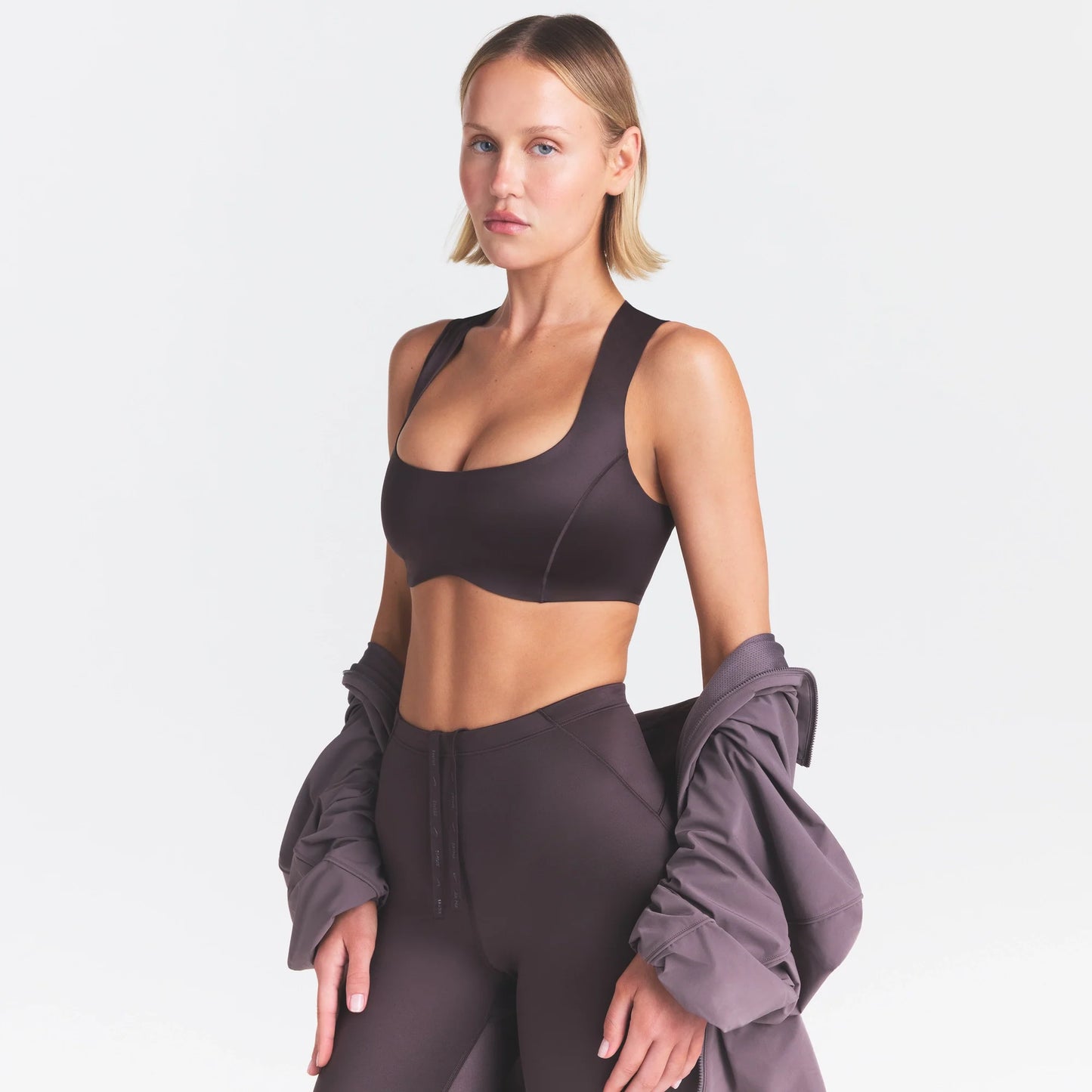 NikeSKIMS SATIN SHINE WIDE SCOOP BRA | PHOENIX