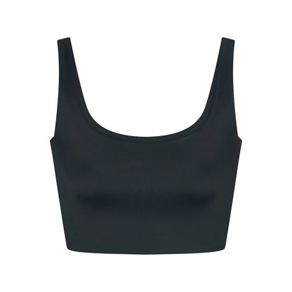 NikeSKIMS SHINE SCOOP NECK BRA TOP | DARK TEAL