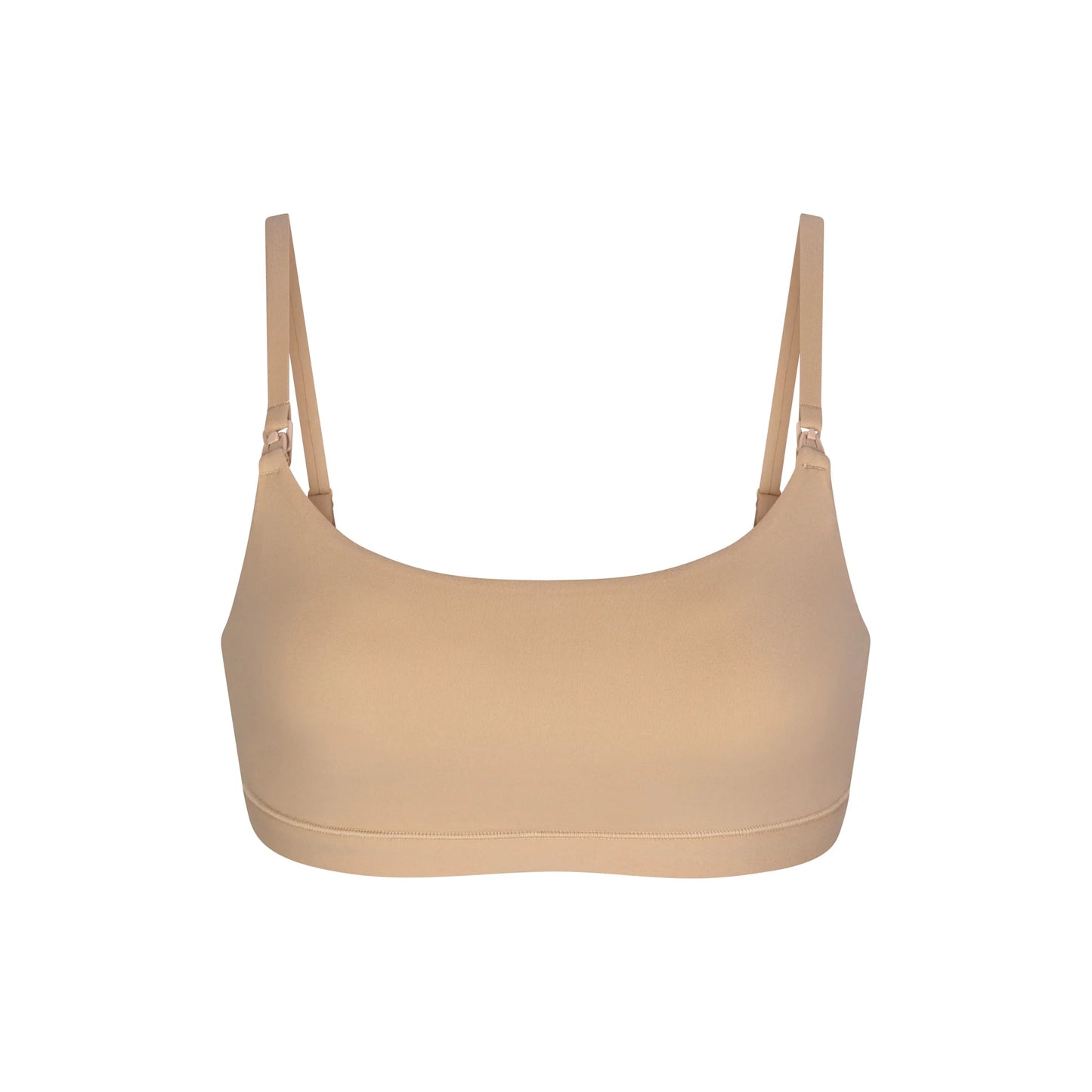 FITS EVERYBODY MATERNITY NURSING SCOOP BRALETTE | CLAY