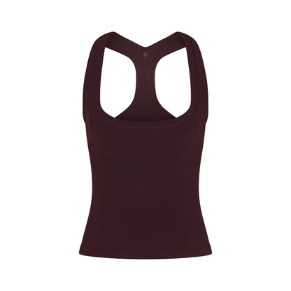 NikeSKIMS VINTAGE SEAMLESS RACERBACK TANK | CURRANT