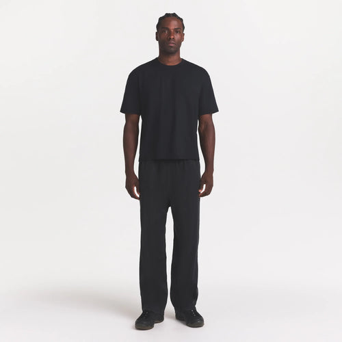 WOVEN MENS PULL-ON PANT | ONYX