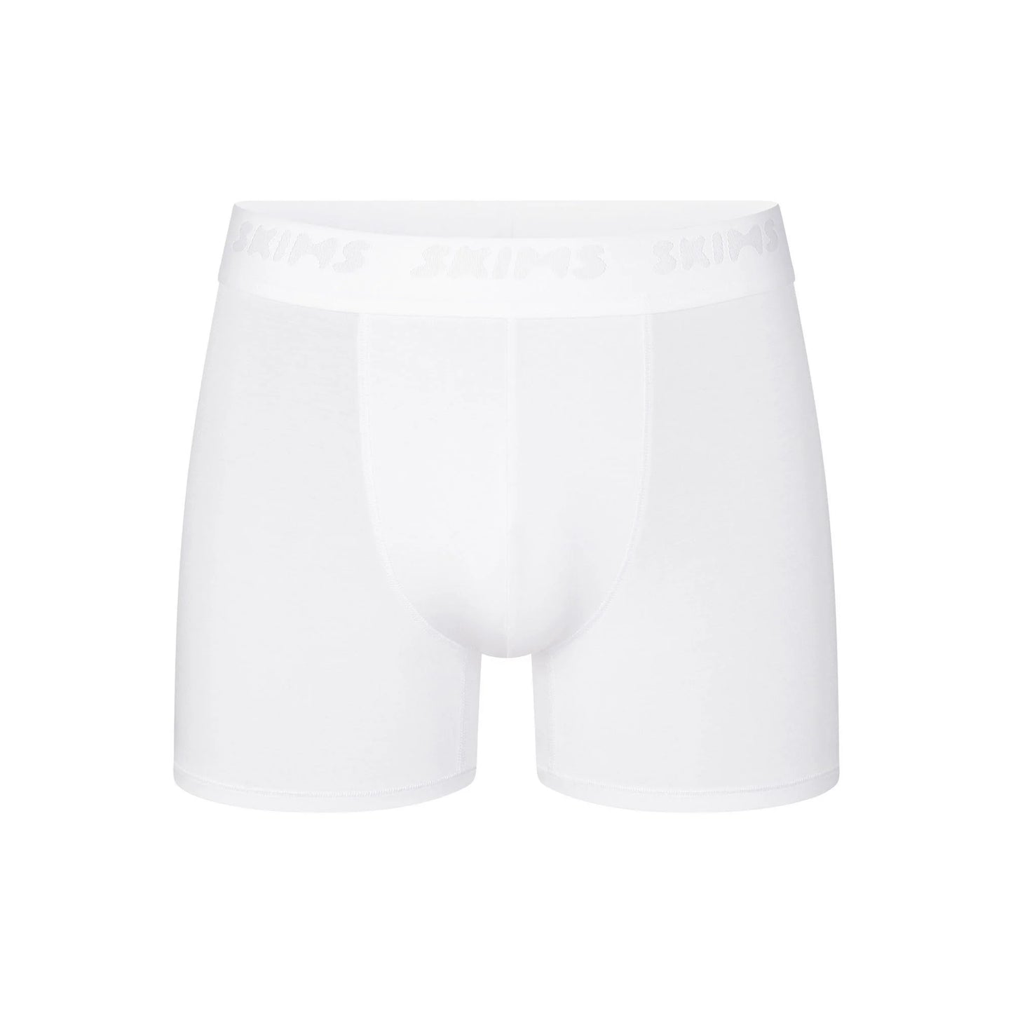 SKIMS STRETCH MENS 3" BOXER BRIEF | CHALK