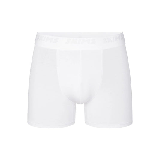 SKIMS STRETCH MENS 3" BOXER BRIEF | CHALK
