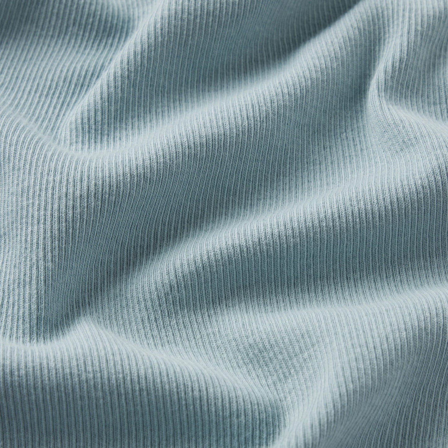 SKIMS COTTON MENS CLASSIC LONG SLEEVE T-SHIRT | SKY