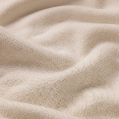 DRAPEY FRENCH TERRY SHORT | BUFF