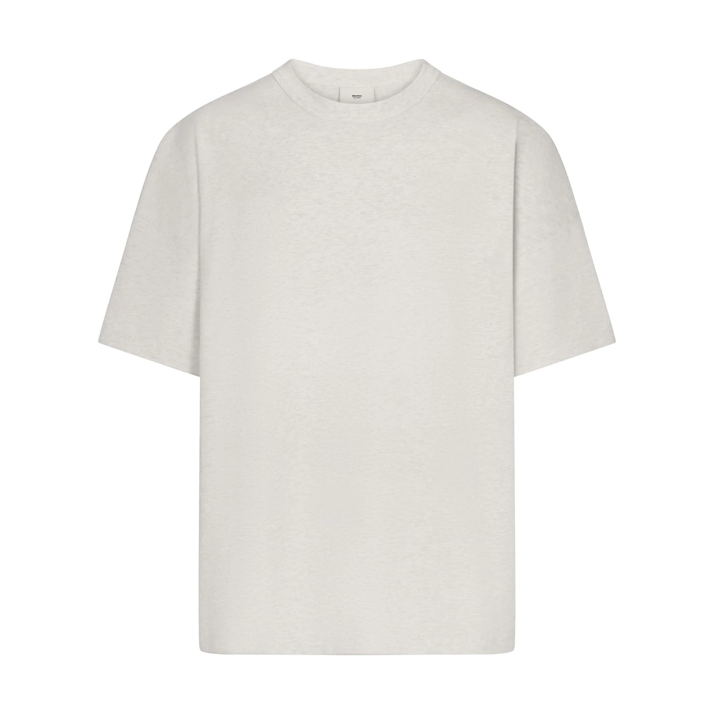 JERSEY LOUNGE MENS OVERSIZED T-SHIRT | CHALK HEATHER