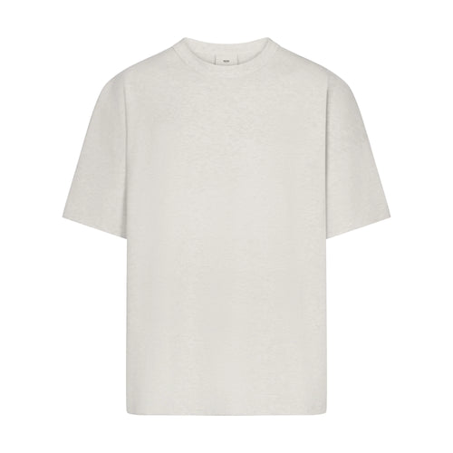 JERSEY LOUNGE MENS OVERSIZED T-SHIRT | CHALK HEATHER