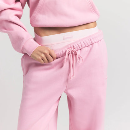 COTTON FLEECE CLASSIC STRAIGHT LEG PANT | HALITE