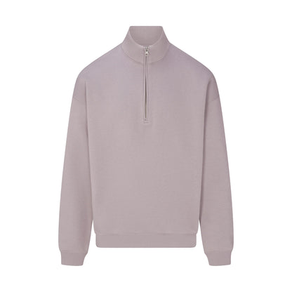 FLEECE LOUNGE MENS RELAXED QUARTER ZIP | SHADOW