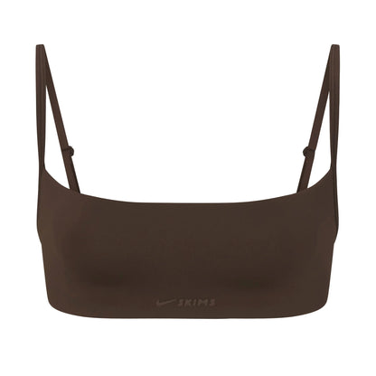 NikeSKIMS MATTE MICRO BRA | DARK SEPIA