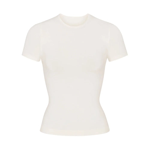 SOFT SMOOTHING SEAMLESS T-SHIRT | MARBLE