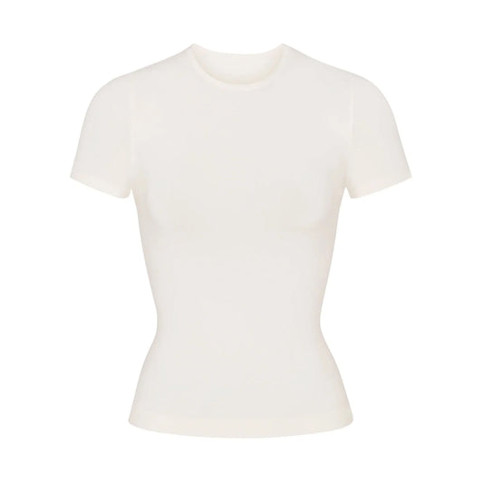 SOFT SMOOTHING SEAMLESS T-SHIRT | MARBLE