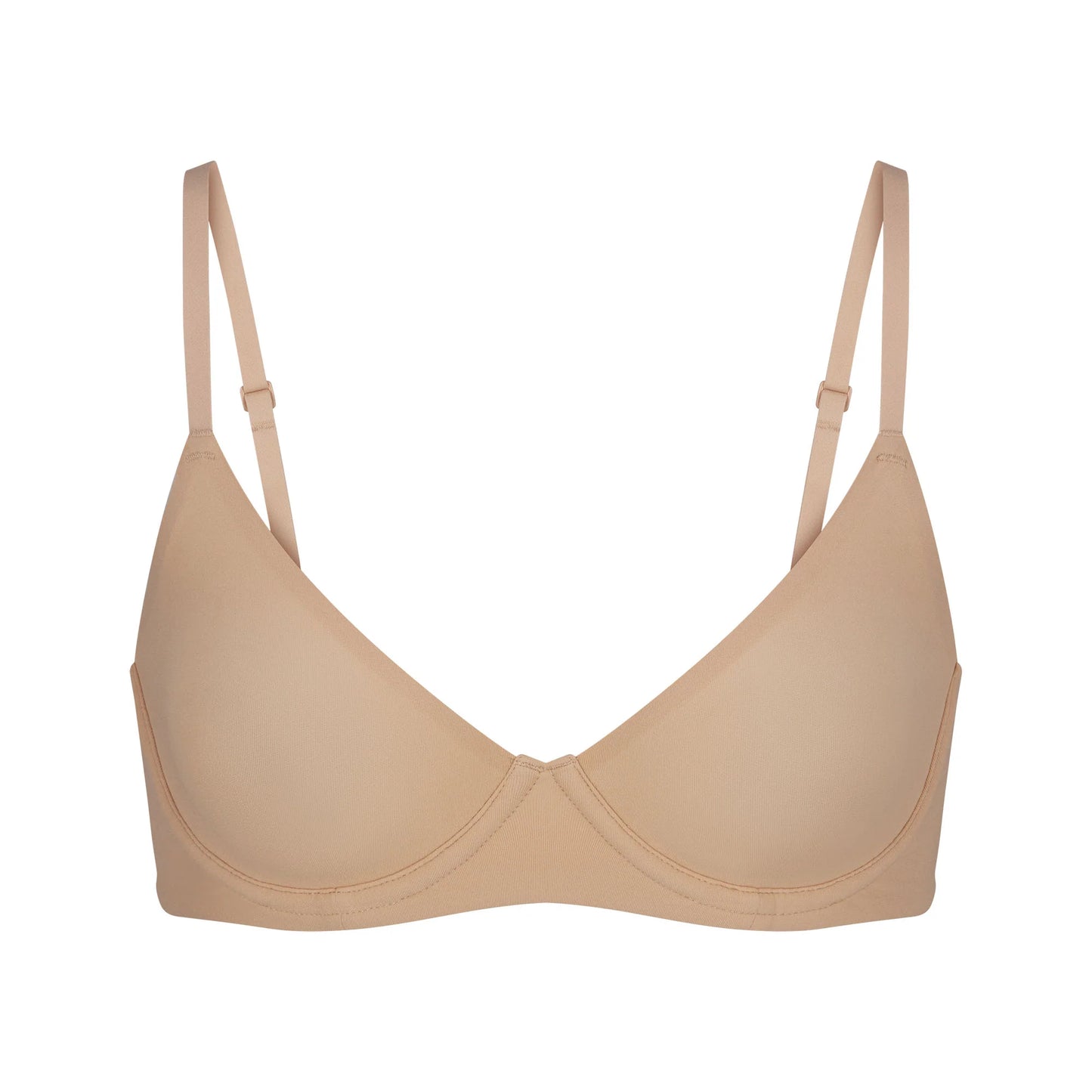 FITS EVERYBODY UNLINED DEMI BRA | CLAY