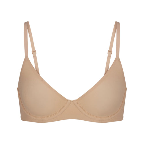 FITS EVERYBODY UNLINED DEMI BRA | CLAY