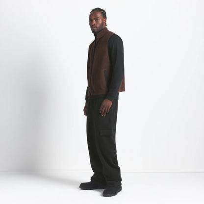 ARCTIC FLEECE MENS VEST | ESPRESSO