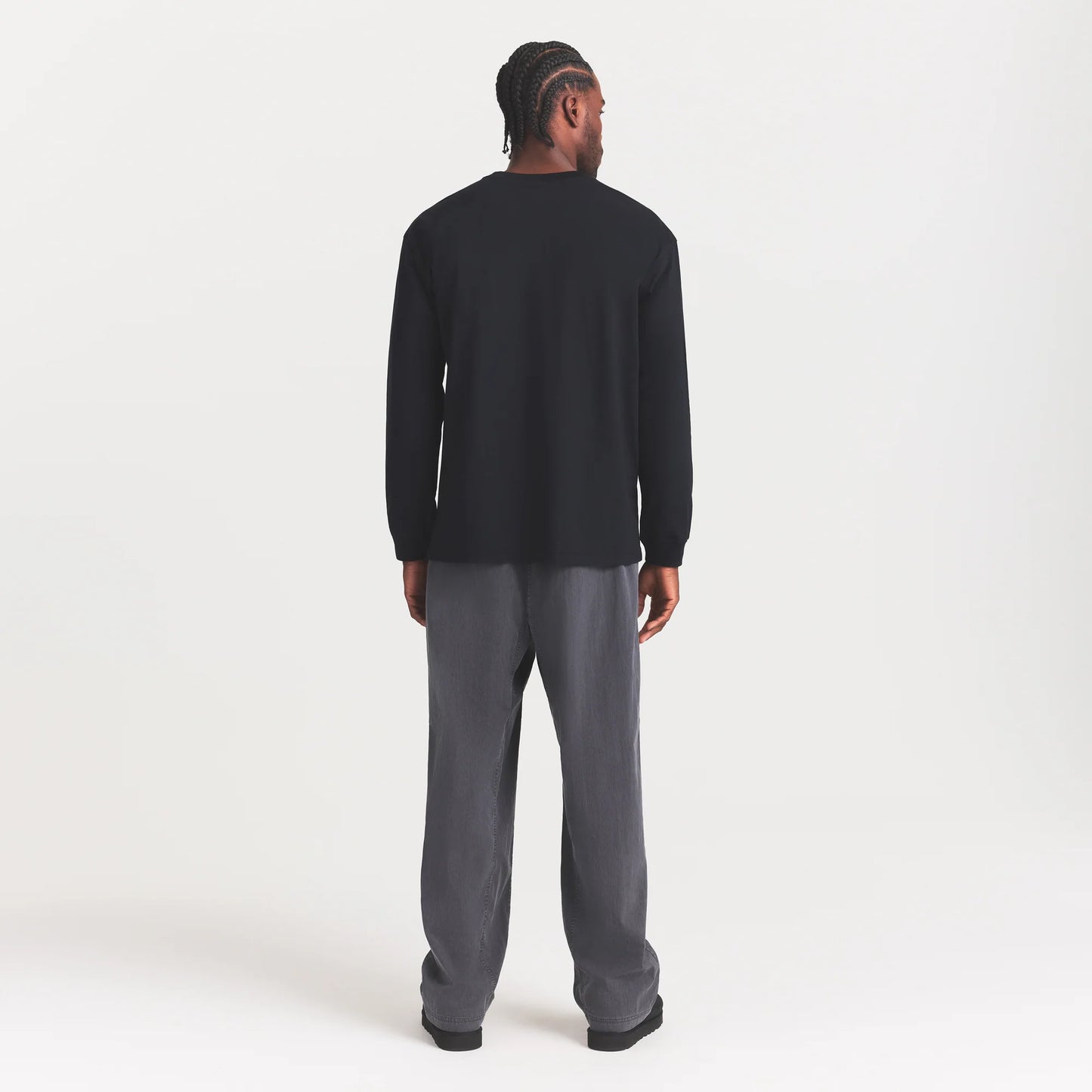 WOVEN MENS PULL-ON PANT | ASH