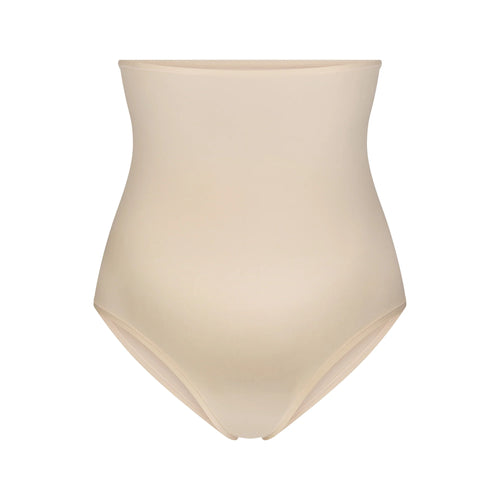 FITS EVERYBODY MATERNITY HIGH-WAISTED BRIEF | SAND