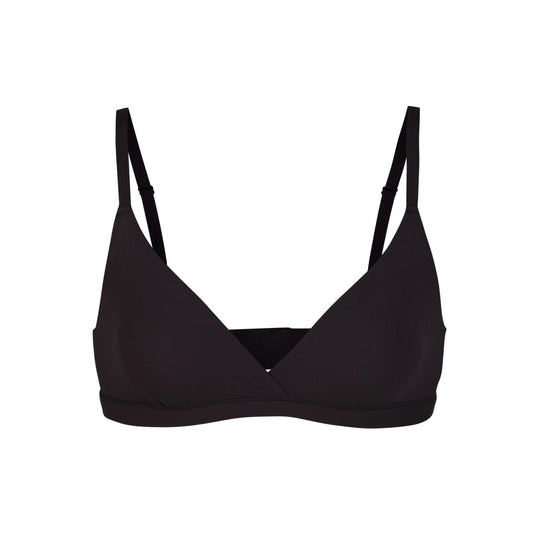 FITS EVERYBODY CROSSOVER BRALETTE | ONYX