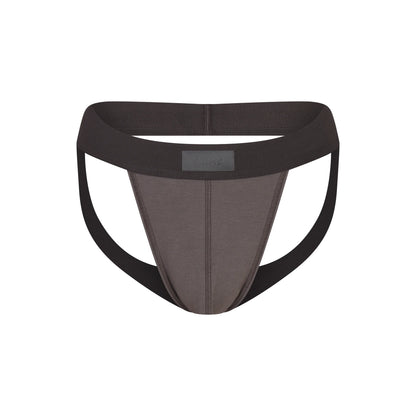 SKIMS COTTON MENS JOCKSTRAP | WASHED GUNMETAL