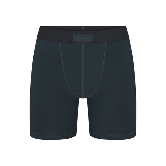 SKIMS COTTON MENS 5" BOXER BRIEF | VERDANT