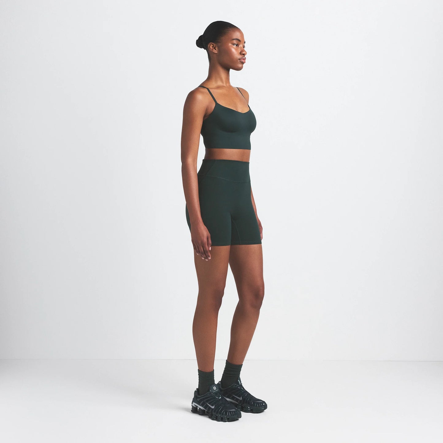 NikeSKIMS MATTE 5" BIKER SHORT | DARK TEAL