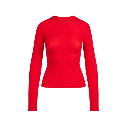 FITS EVERYBODY LONG SLEEVE T-SHIRT | CHERRY