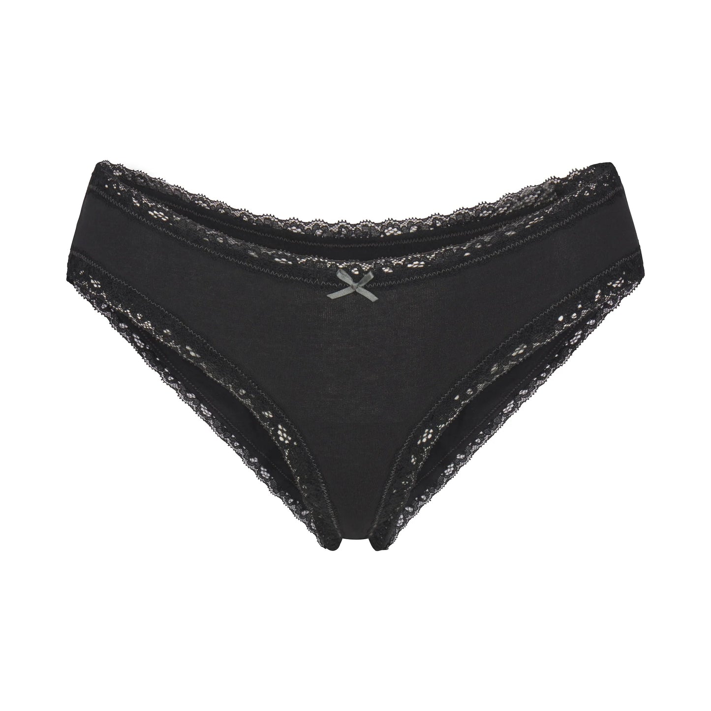 LIGHTWEIGHT COTTON LACE BRIEF | SOOT