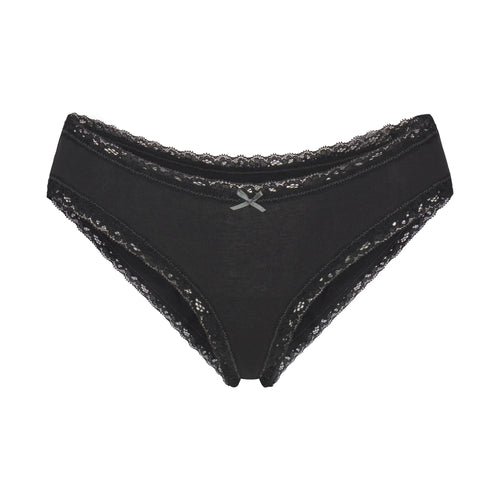 LIGHTWEIGHT COTTON LACE BRIEF | SOOT