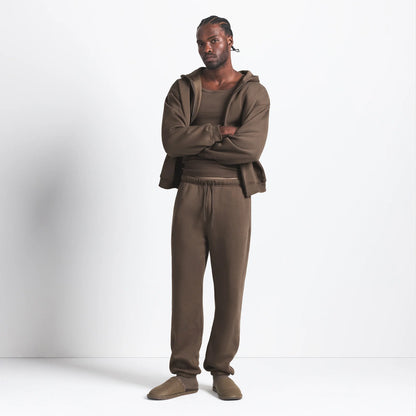 FLEECE LOUNGE MENS RELAXED JOGGER | DRIFTWOOD