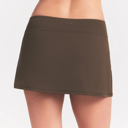 NikeSKIMS MATTE SKORT | DARK SEPIA