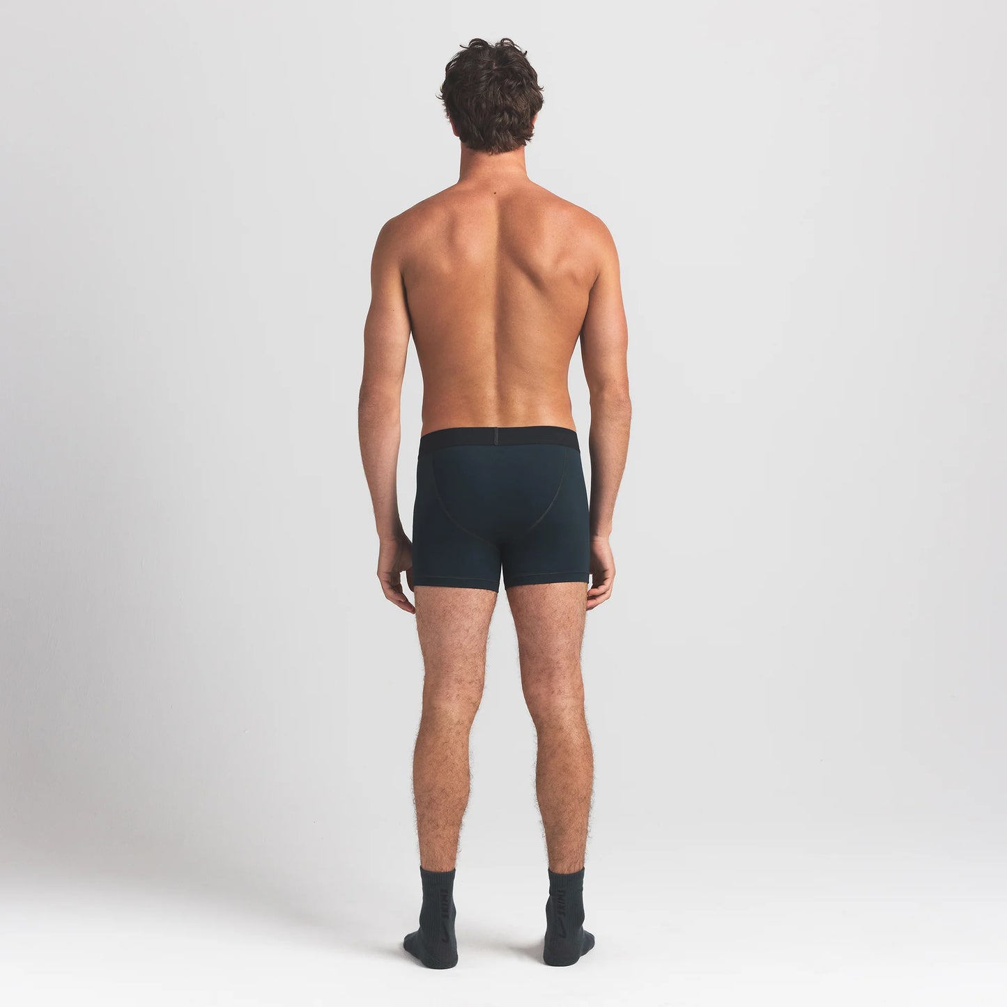 SKIMS COTTON MENS 3" BOXER BRIEF | VERDANT