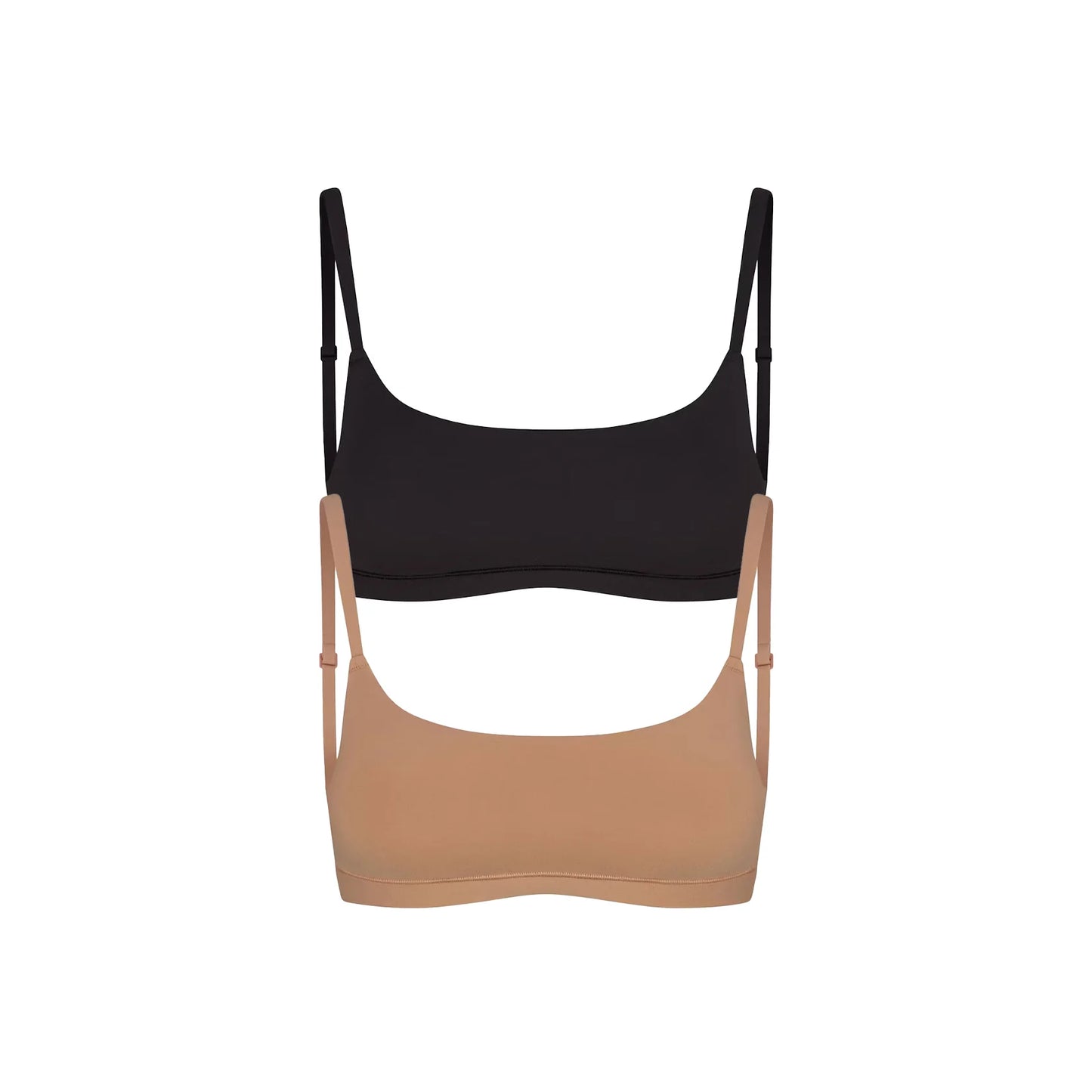 FITS EVERYBODY SCOOP BRALETTE 2-PACK | SIENNA AND ONYX