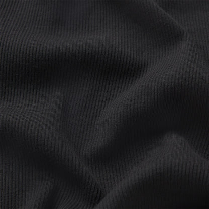COTTON RIB TANK DRESS | SOOT