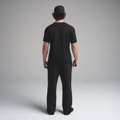 SKIMS COTTON MENS CLASSIC T-SHIRT | ONYX