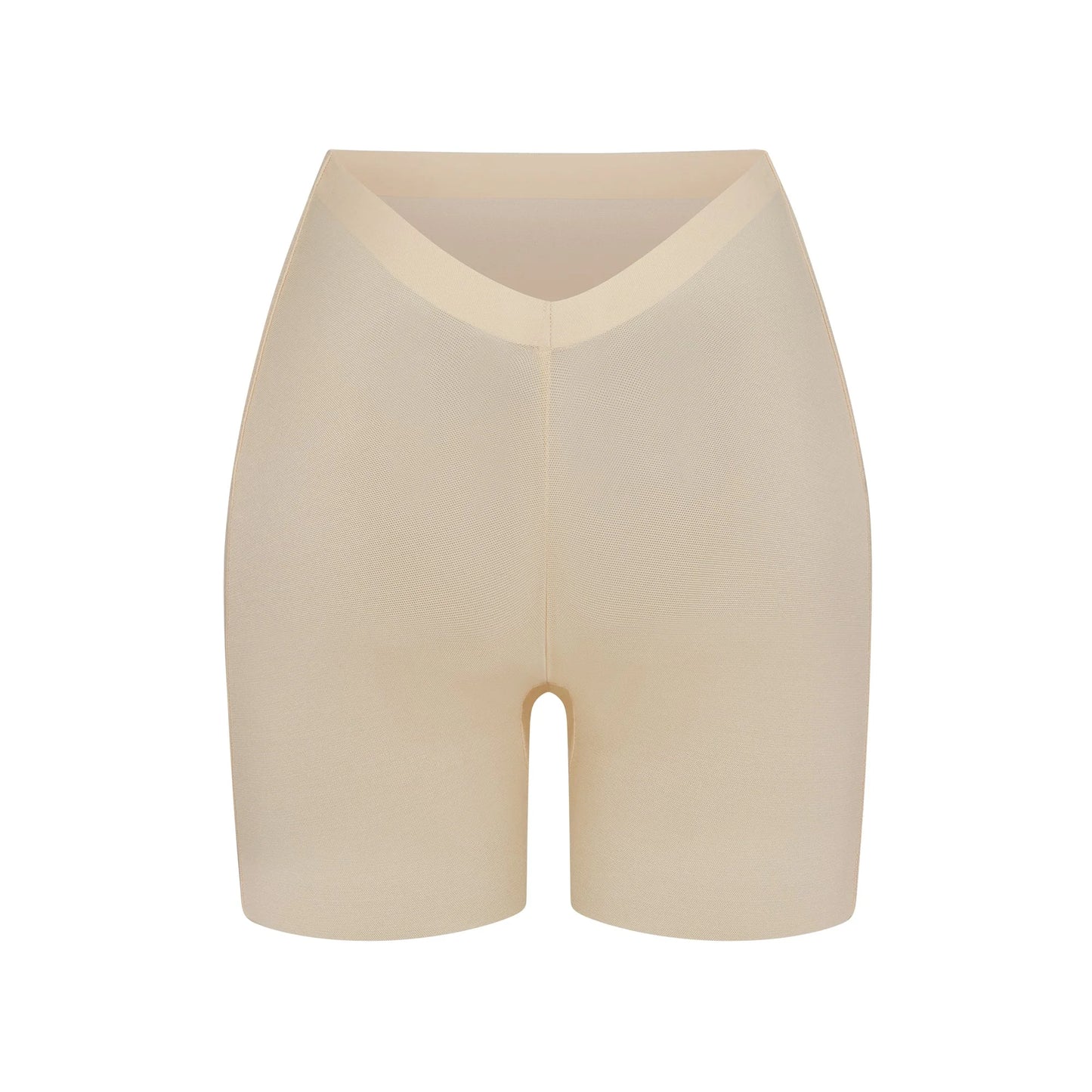 SHEER SCULPT LOW BACK SHORT | SAND