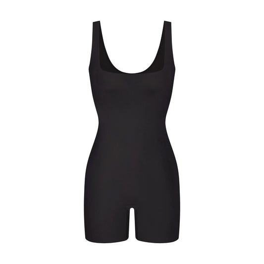 COOL SHAPEWEAR MID THIGH BODYSUIT | ONYX