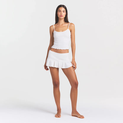 HEAVY POINTELLE CAMI | MARBLE