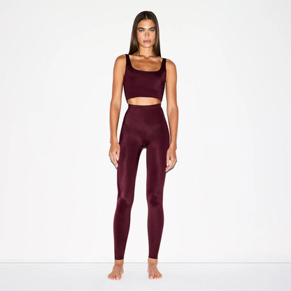 NikeSKIMS SHINE DRAWCORD 26" LEGGING | CURRANT