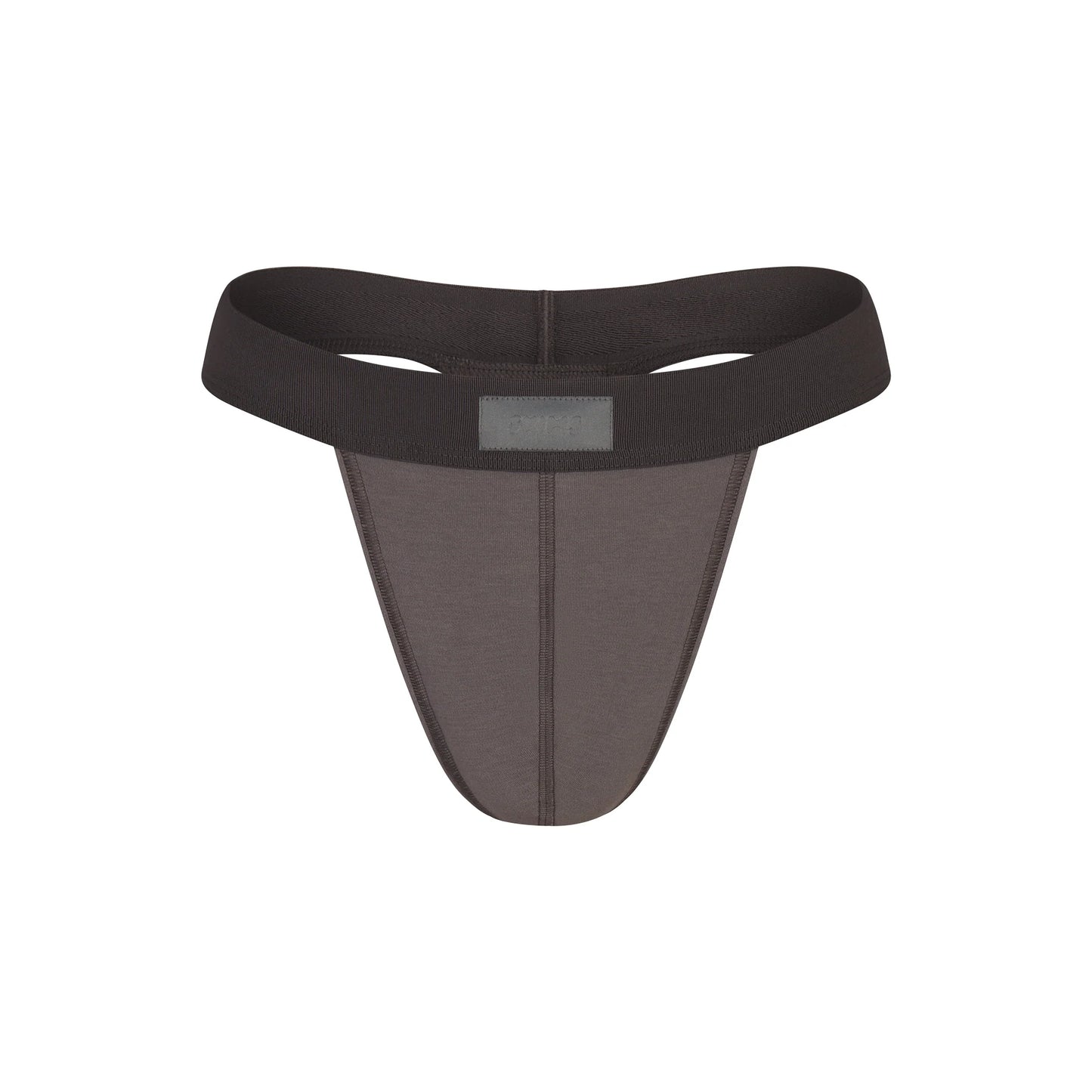SKIMS COTTON MENS THONG | WASHED GUNMETAL