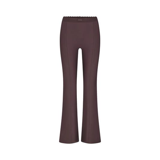 SKIMS BODY HIGH-WAISTED FLARE PANT | RAISIN