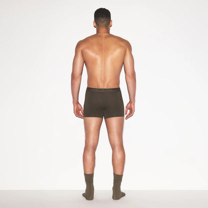 SKIMS STRETCH MENS 3" BOXER BRIEF | LODEN
