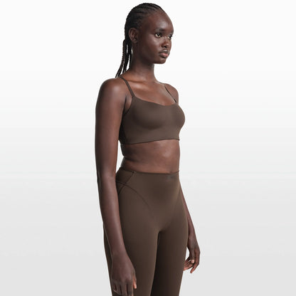 NikeSKIMS MATTE CONTOUR CAMI BRA | DARK SEPIA