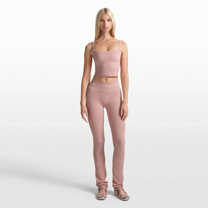 NikeSKIMS RIBBED SEAMLESS 34" STRAIGHT LEGGING | HIMALAYAN
