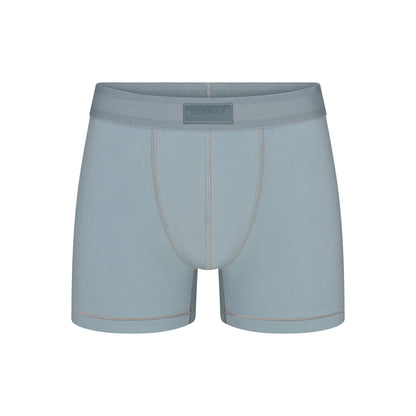 SKIMS COTTON MENS 3" BOXER BRIEF | SKY