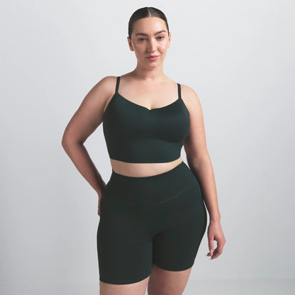 NikeSKIMS MATTE CAMI BRA TOP | DARK TEAL