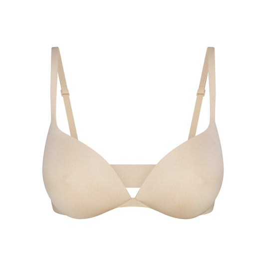 SKIMS ULTIMATE NIPPLE WIRELESS PUSH-UP BRA | SAND