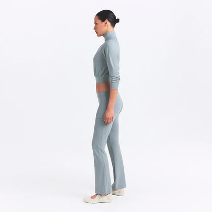 NikeSKIMS AIRY LOW RISE MINI FLARE PANT | WASHED PACIFIC