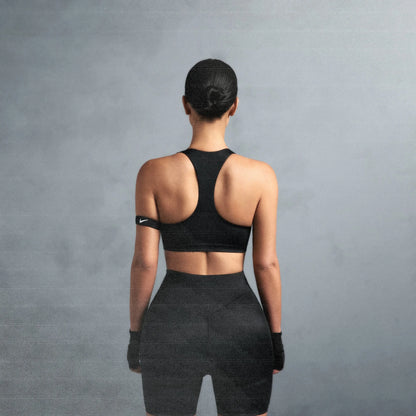 NikeSKIMS SHINE RACERBACK BRA | OBSIDIAN